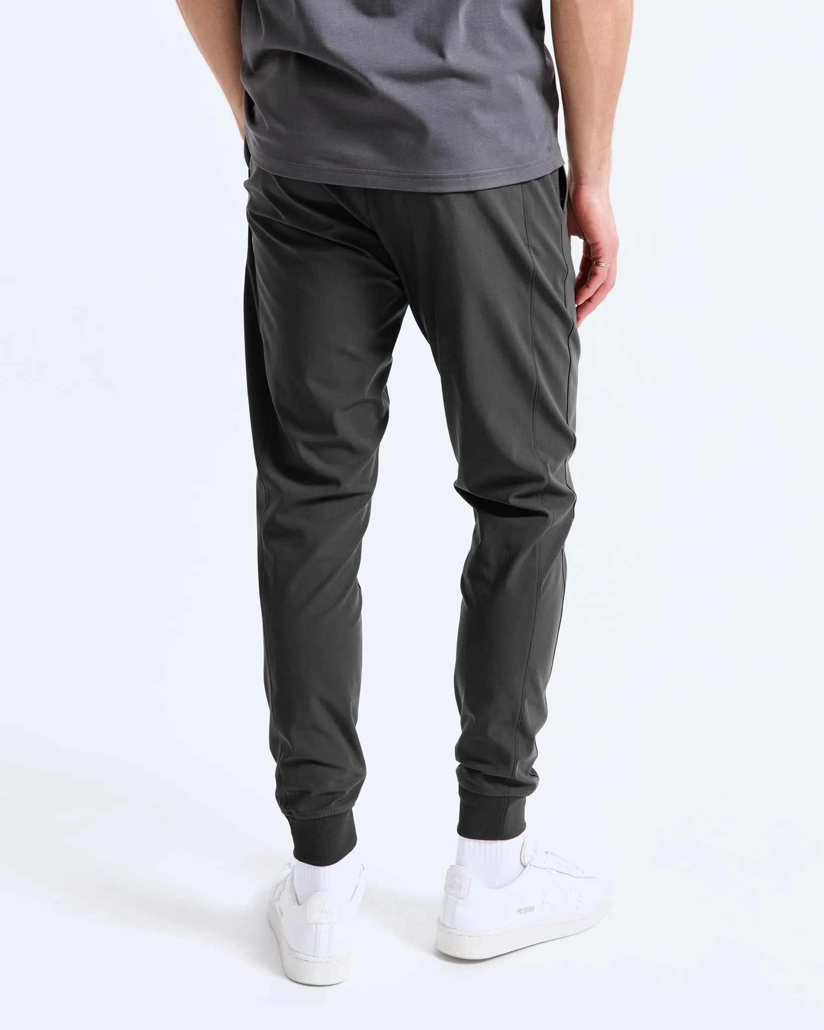 Stretch Warp Knit Coach's Slim Jogger