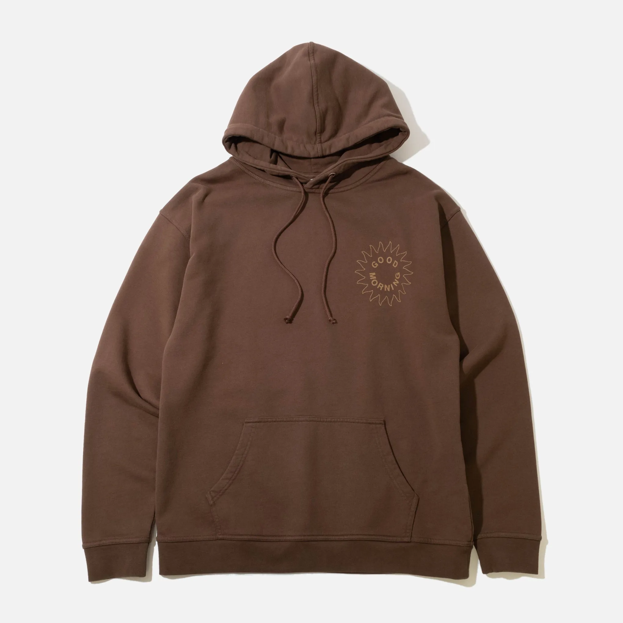 Sun Logo Hoodie - Chocolate