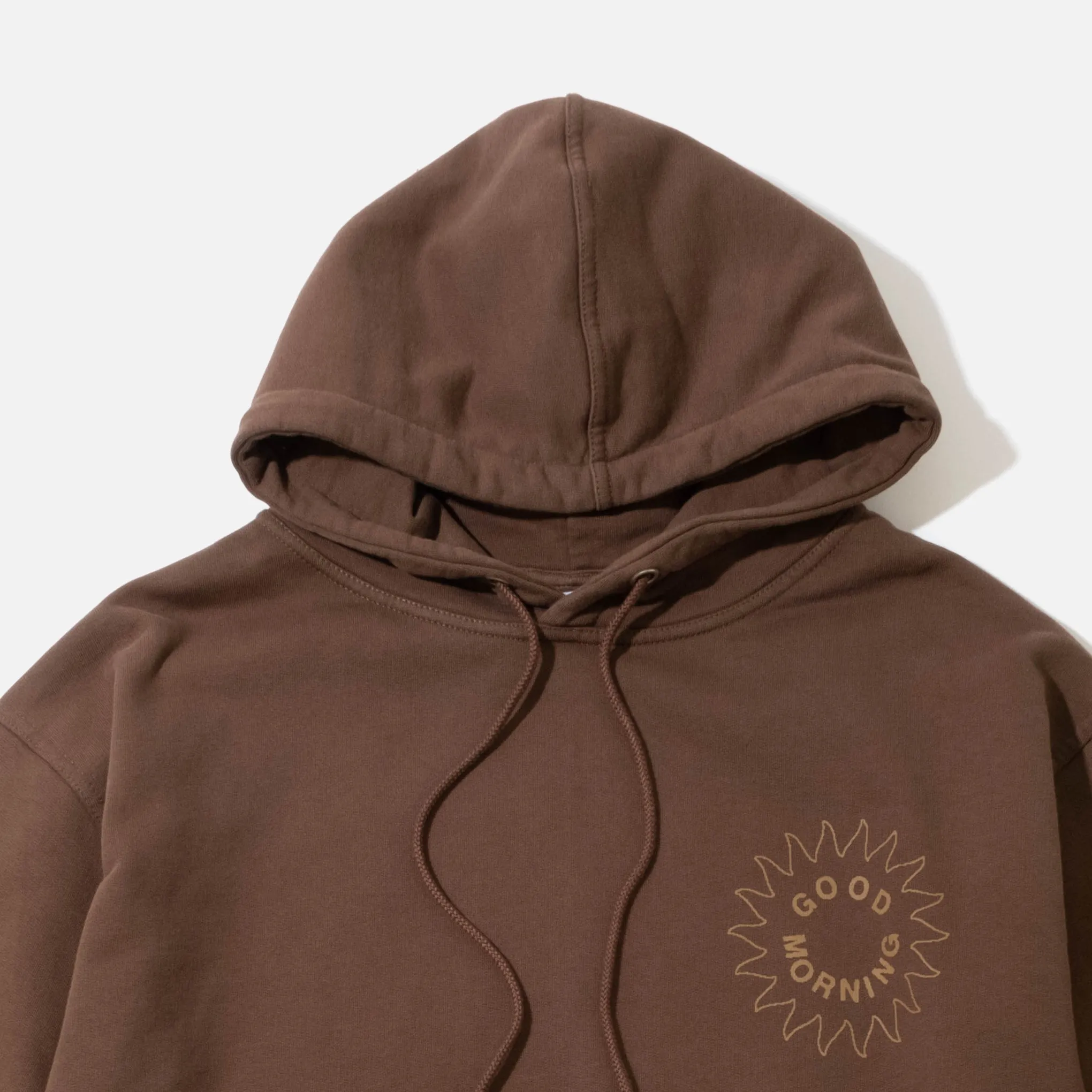 Sun Logo Hoodie - Chocolate