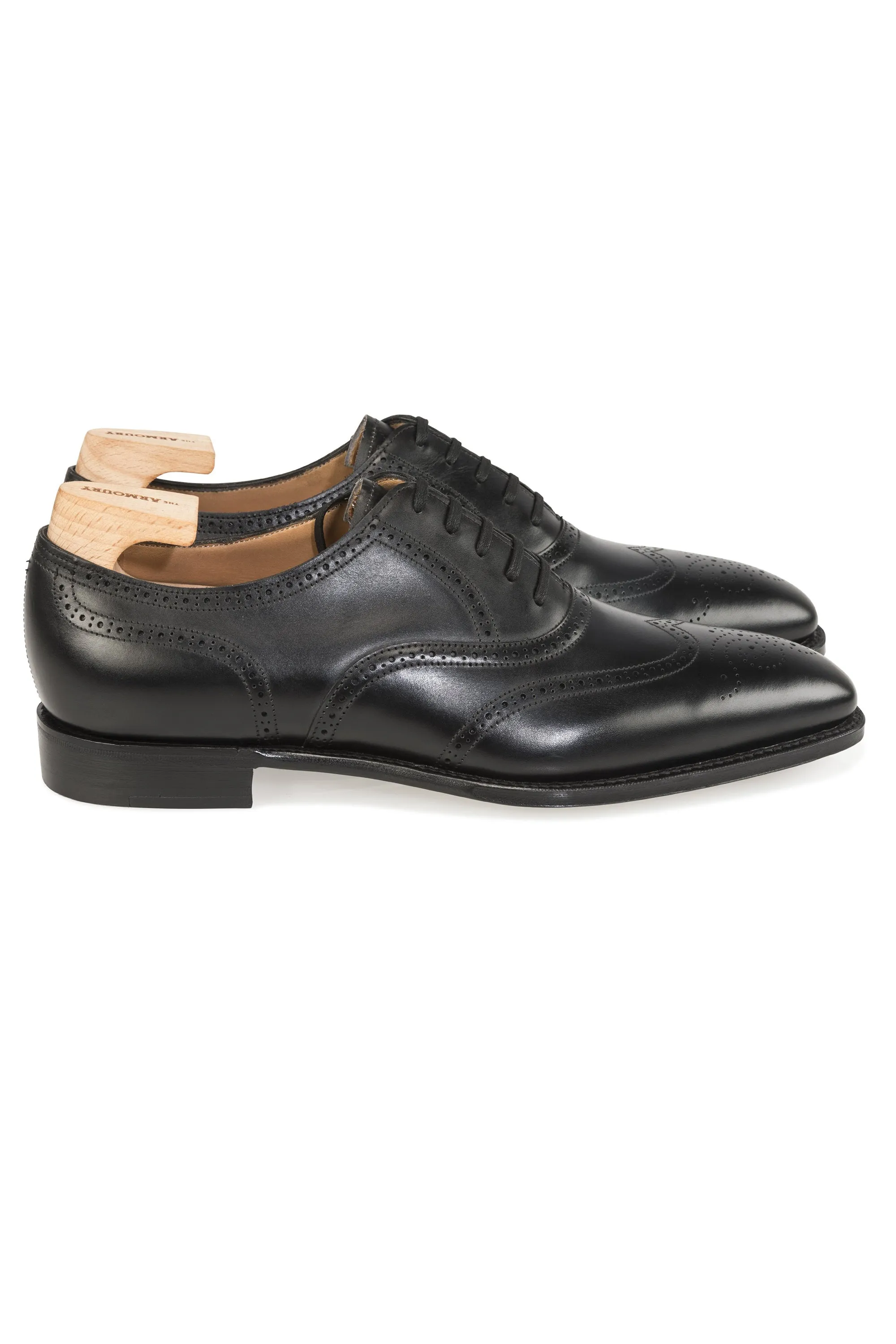 The Armoury Hajime 100355 Gloucester Black Calf Oxford Shoes *factory seconds*