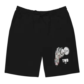 The Walking Dead Doorknob Men's Fleece Shorts