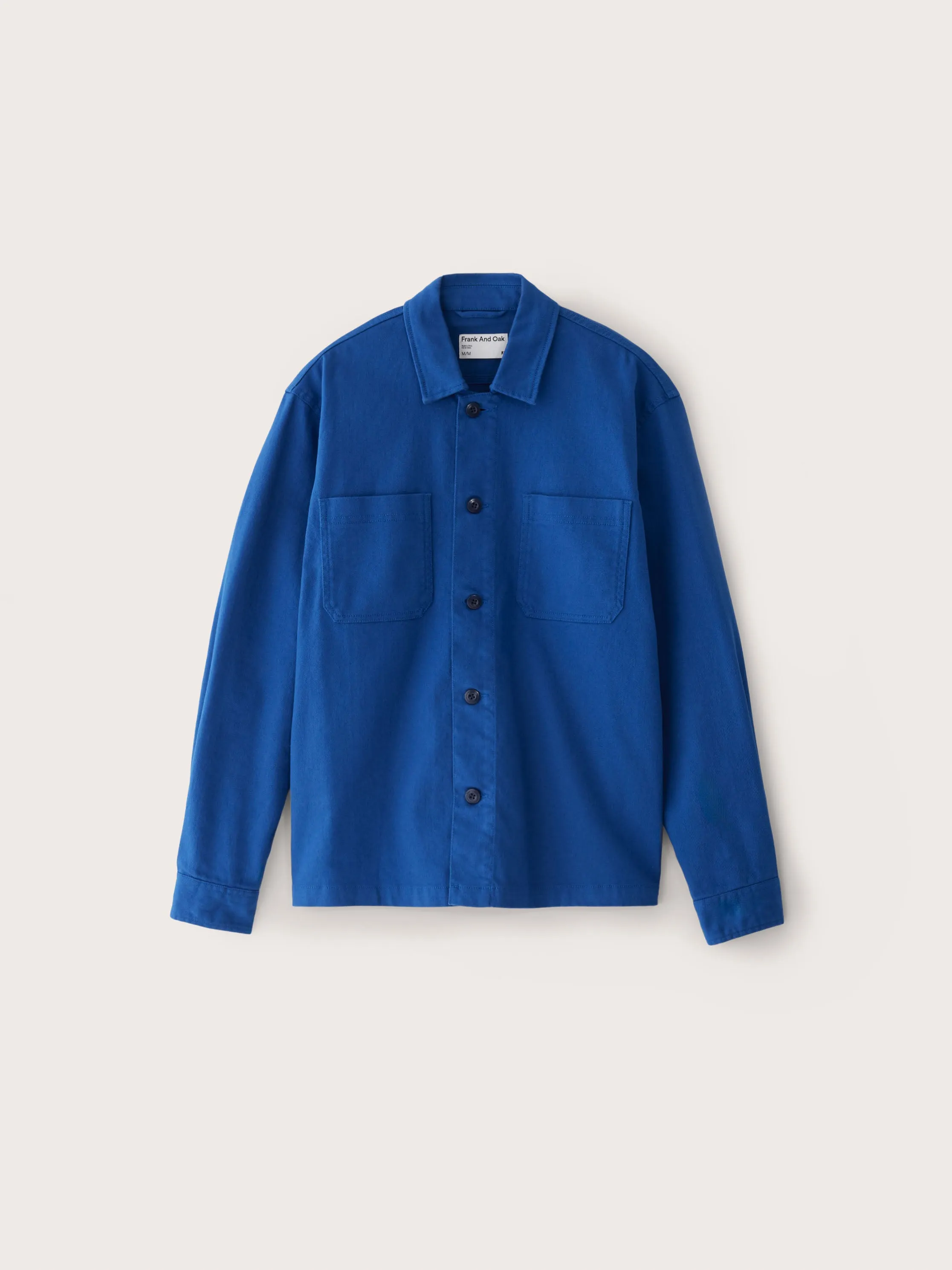 The Worker Overshirt in Cobalt