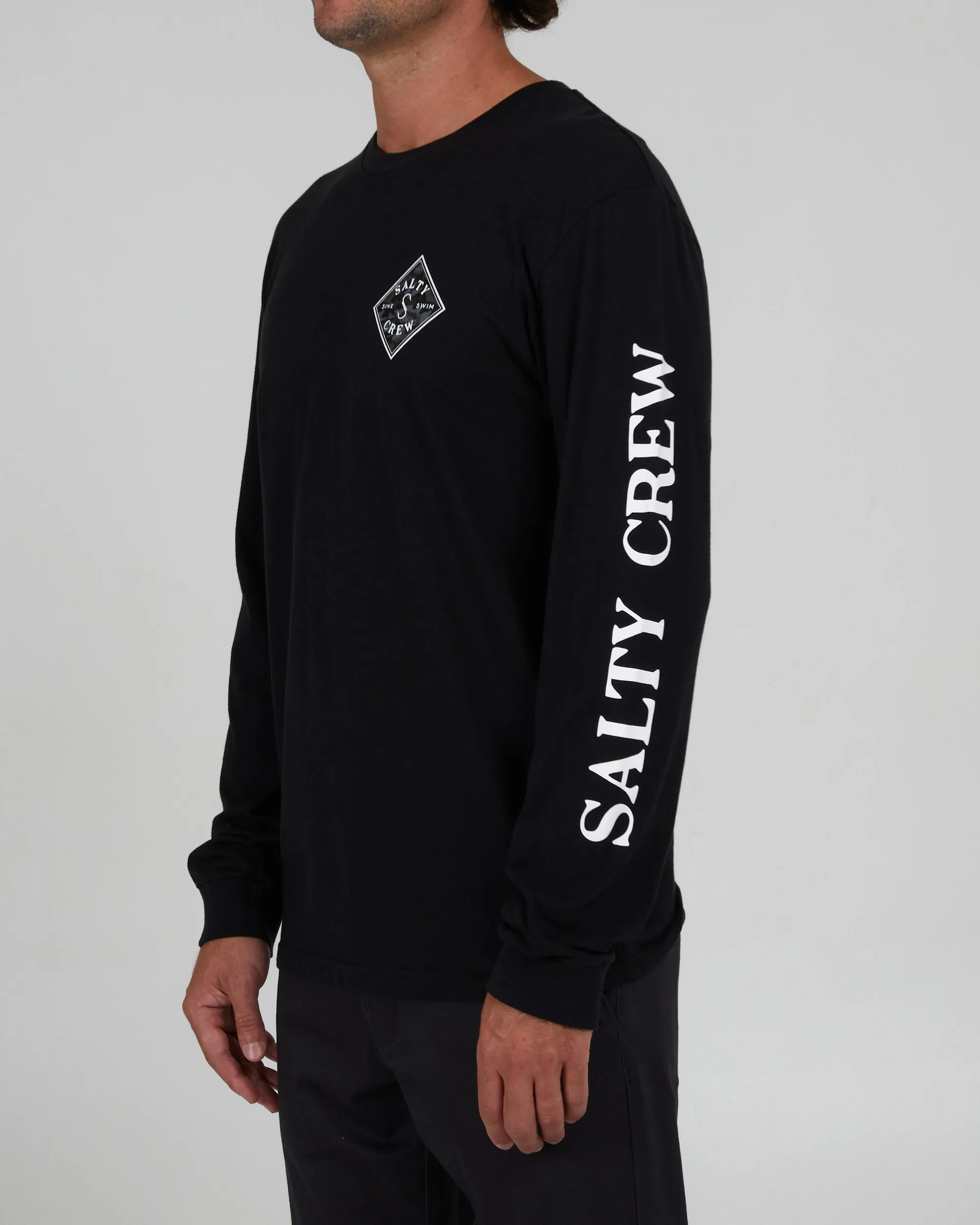 Tippet Camo Fill Black L/S Premium Tee