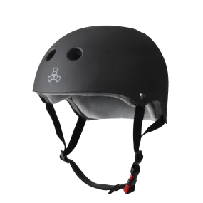 Triple 8 The Certified Sweatsaver Helmet - Black Rubber