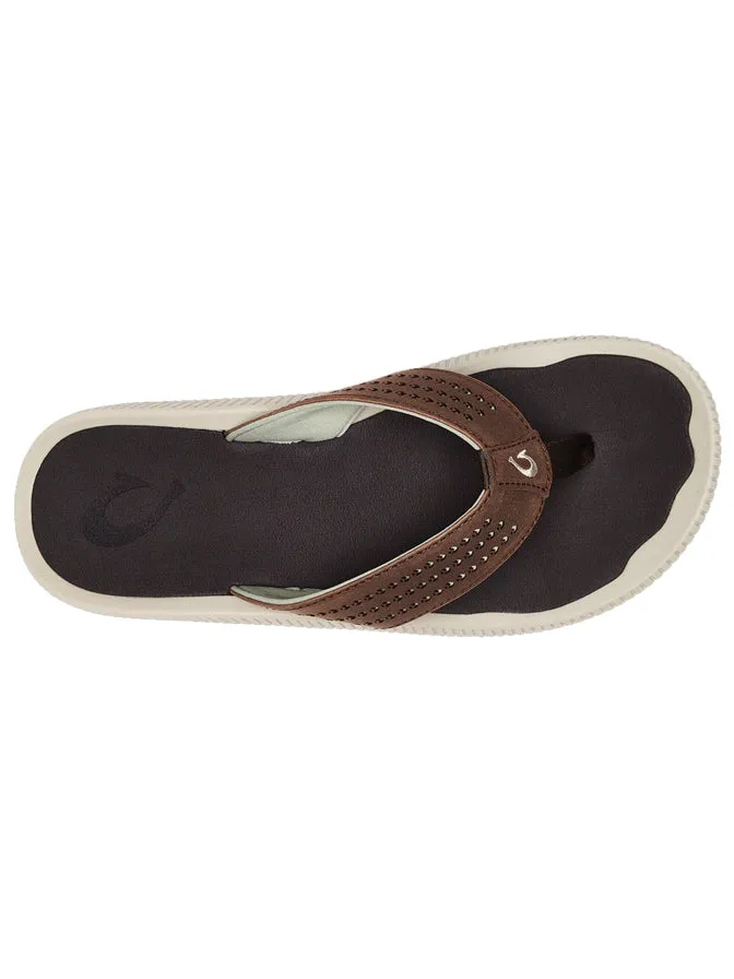 Ulele Beach Sandal | Dark Wood