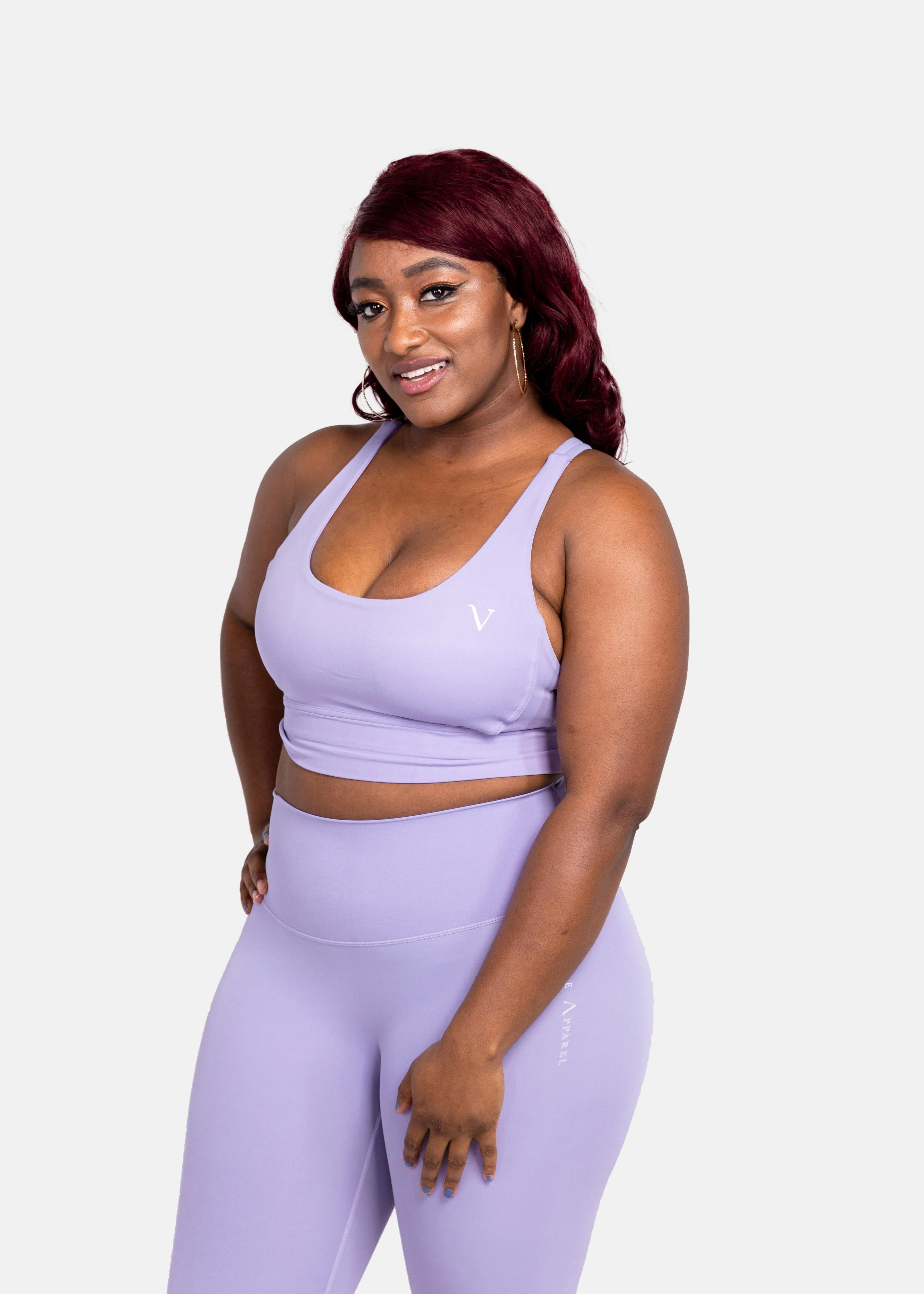 Ultra Lite Sports Bra Pastel Purple