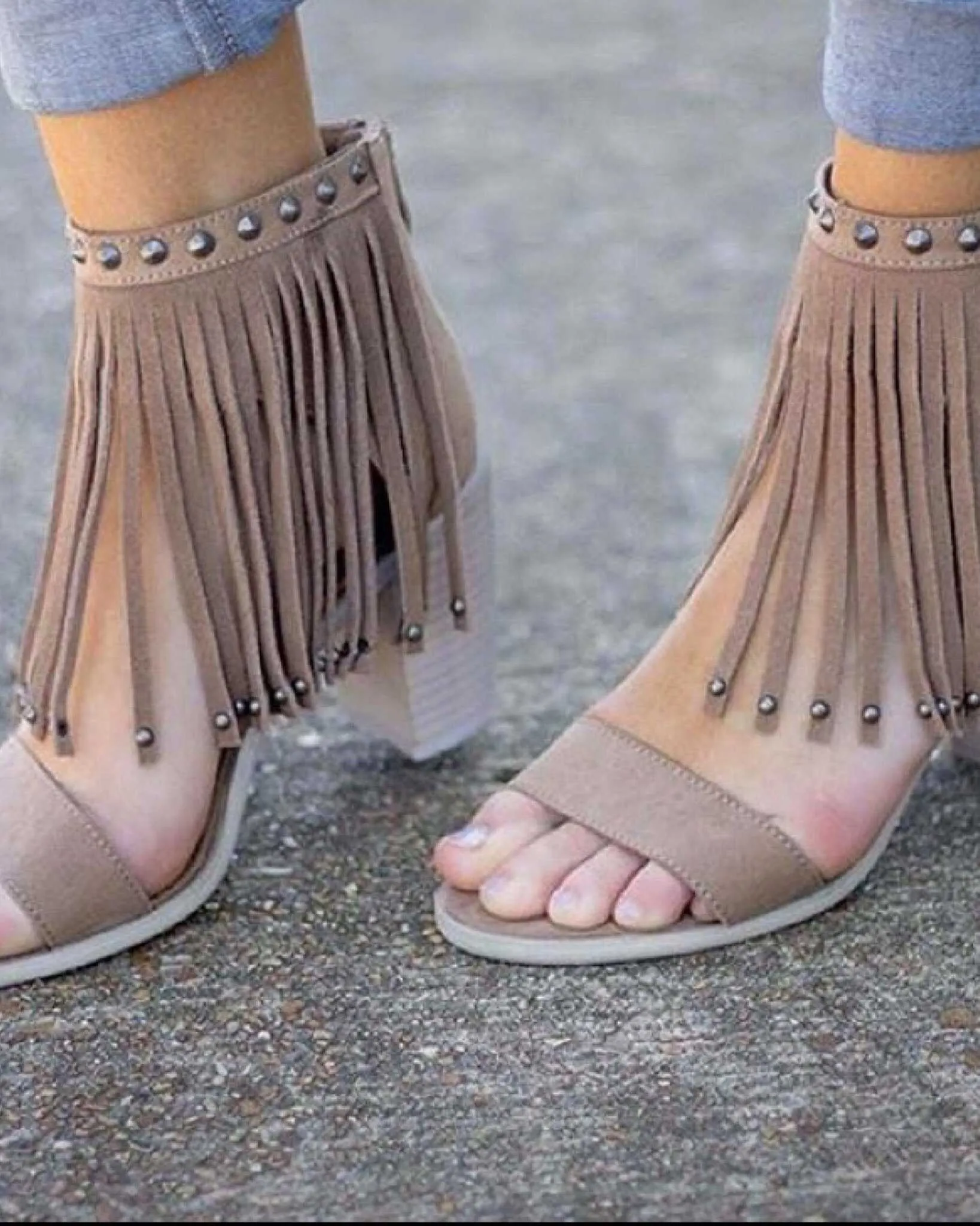 Very Volatile Lux Fringe Dress Sandals