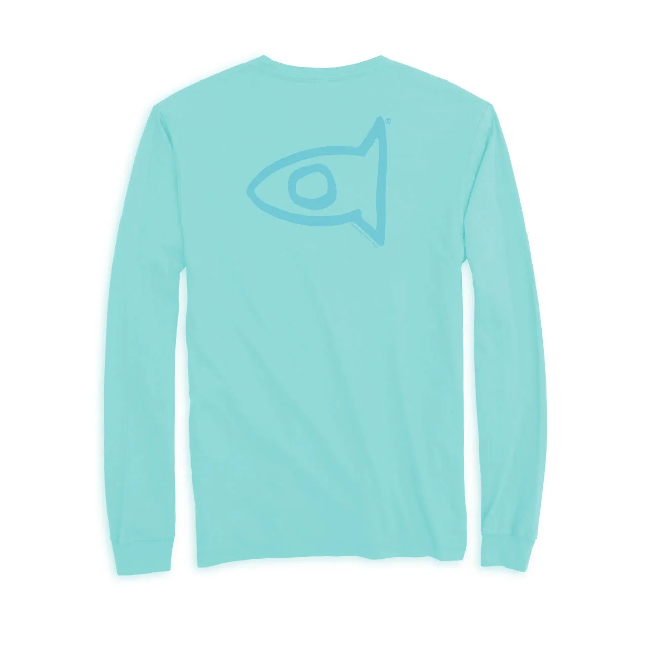 Vintage Long Sleeve - Aqua