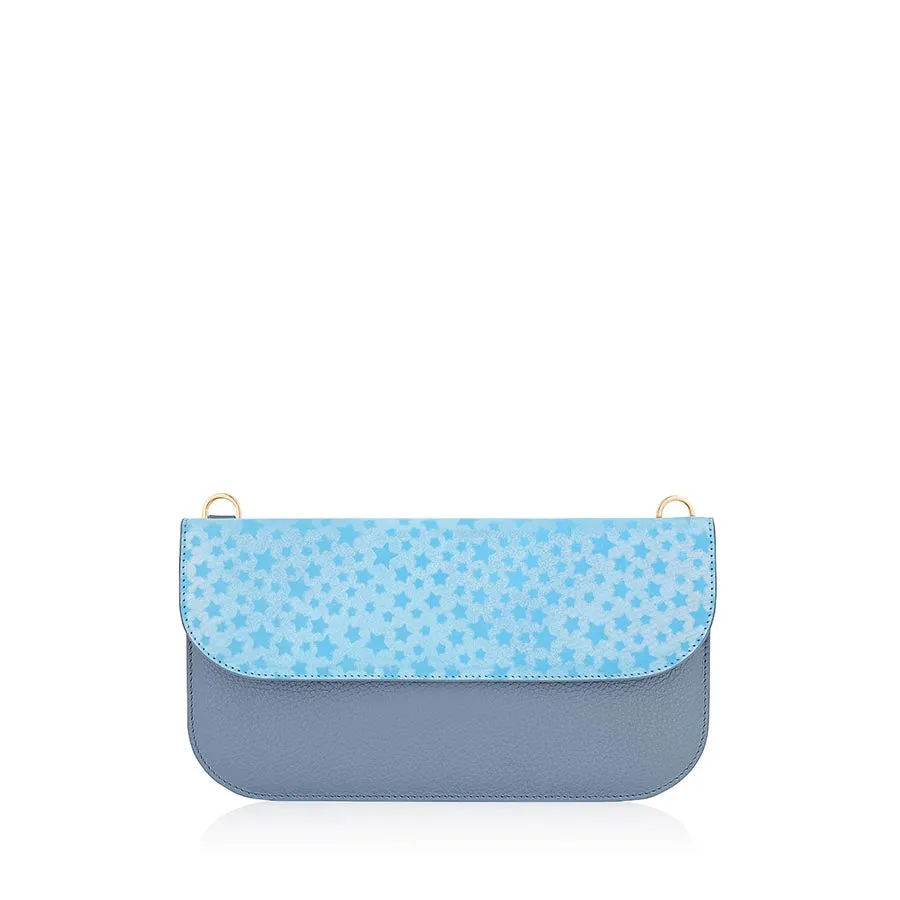 Violet Envelope Clutch - Textured - Sale