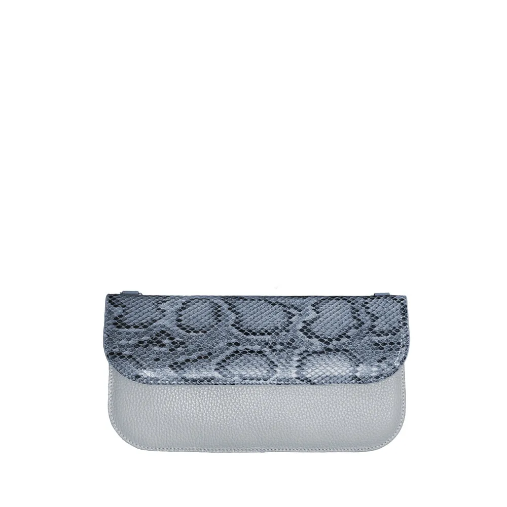 Violet Envelope Clutch - Textured - Sale