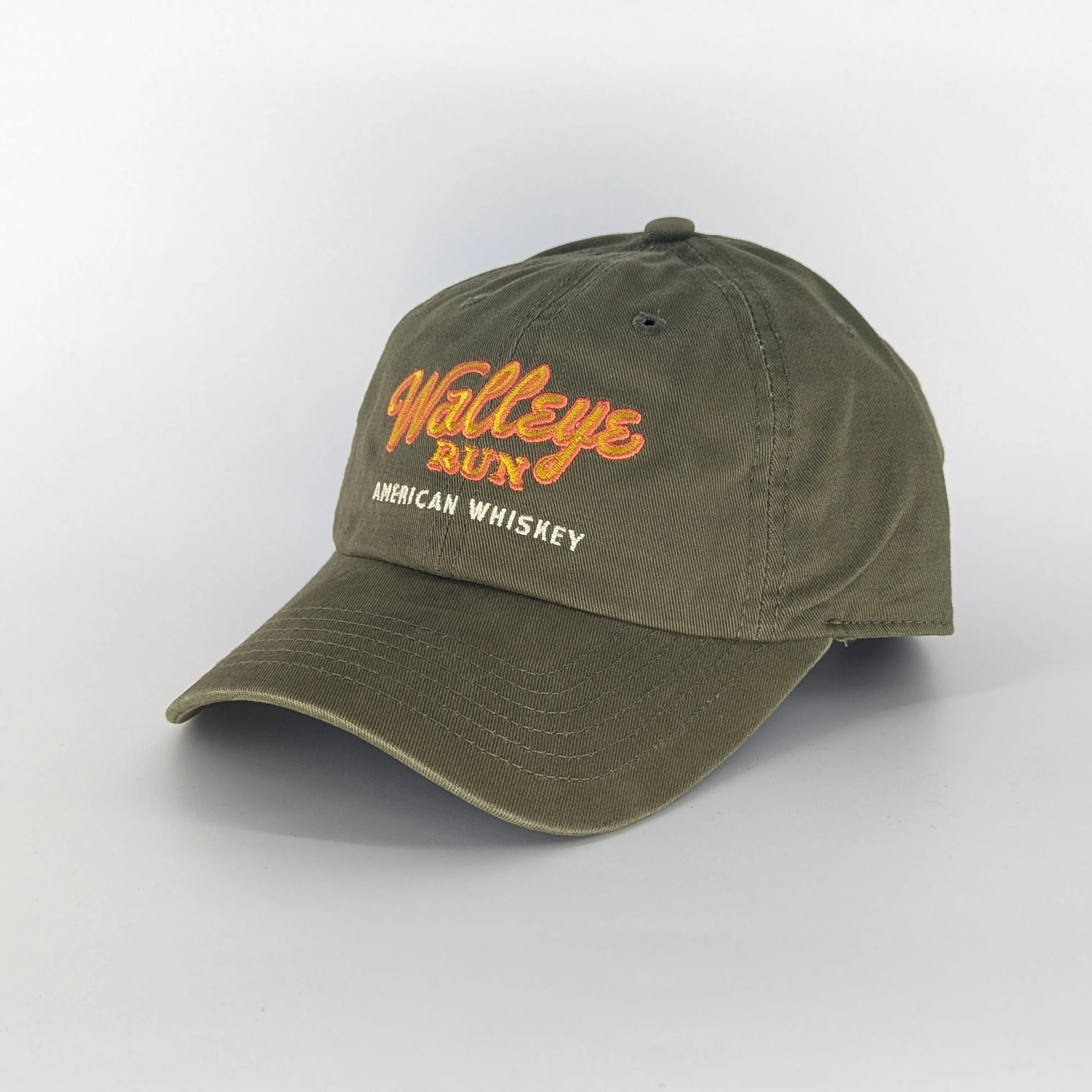 Walleye Run Whiskey Dad Hat