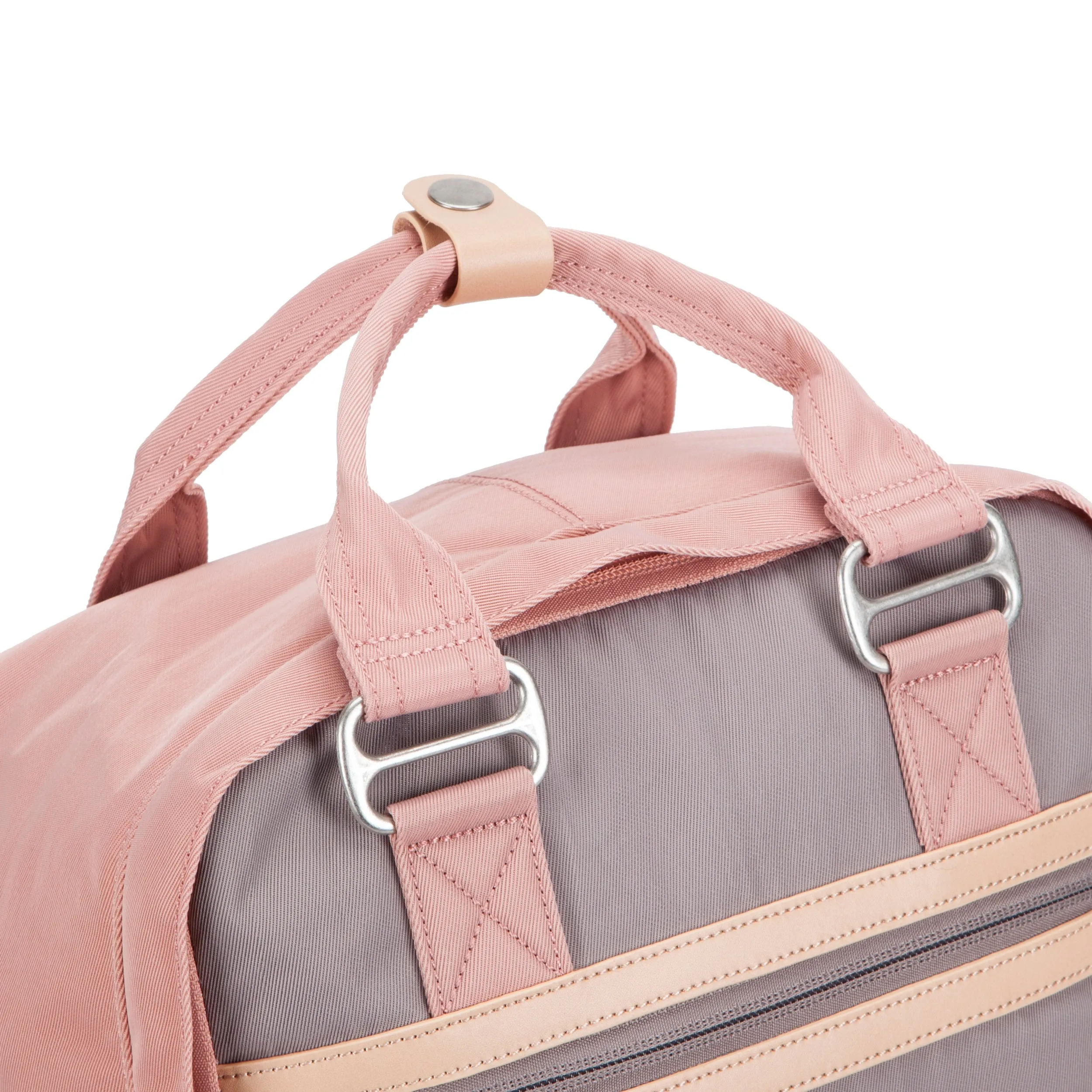 Wimbledon Backpack - Pink with Grey