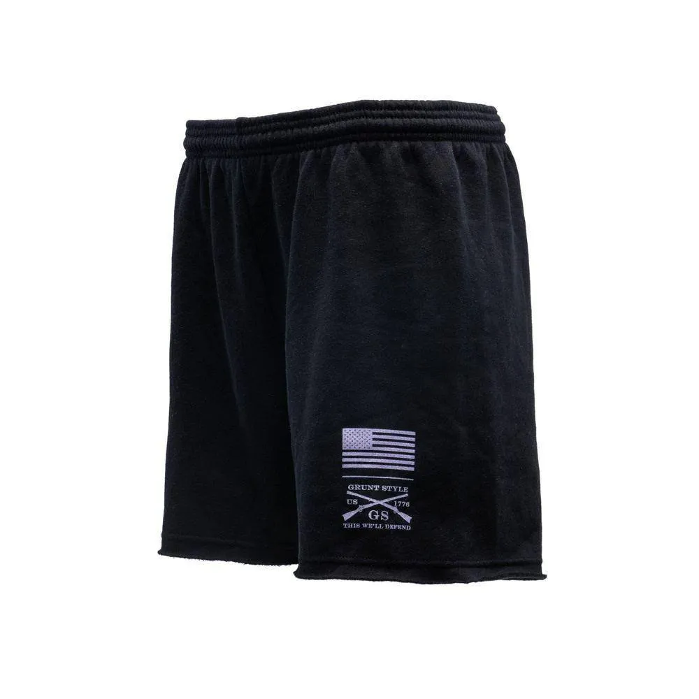 Women's R&R Fleece Shorts - Black