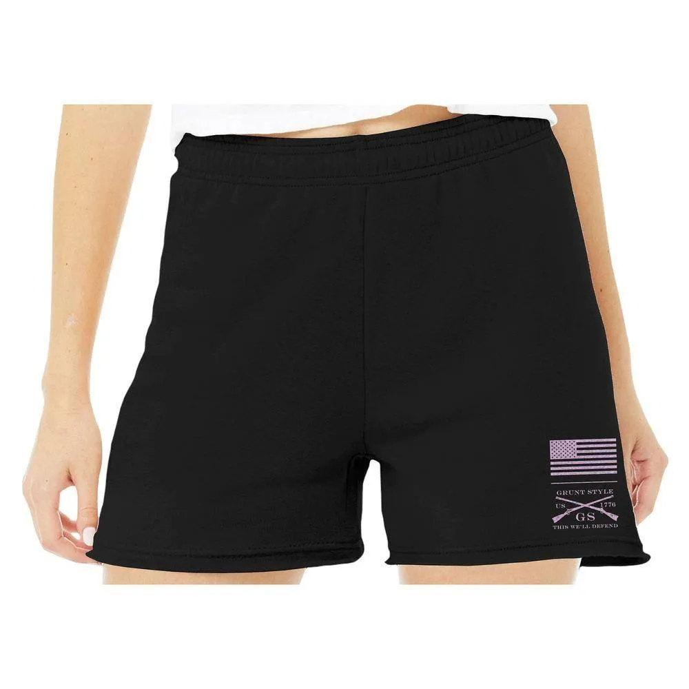 Women's R&R Fleece Shorts - Black