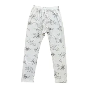 Womens Wild Forager Organic Lounge Pants - Milk