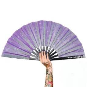 XL Festival Fan - Glitter, Lilac